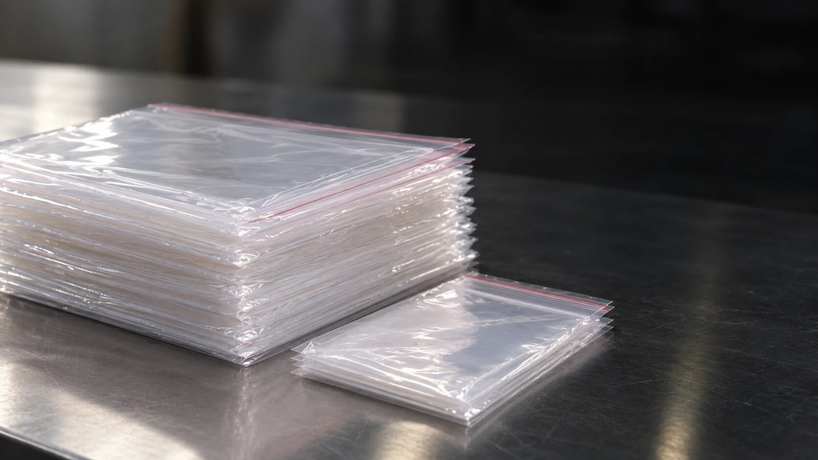 Clear ziplock bags